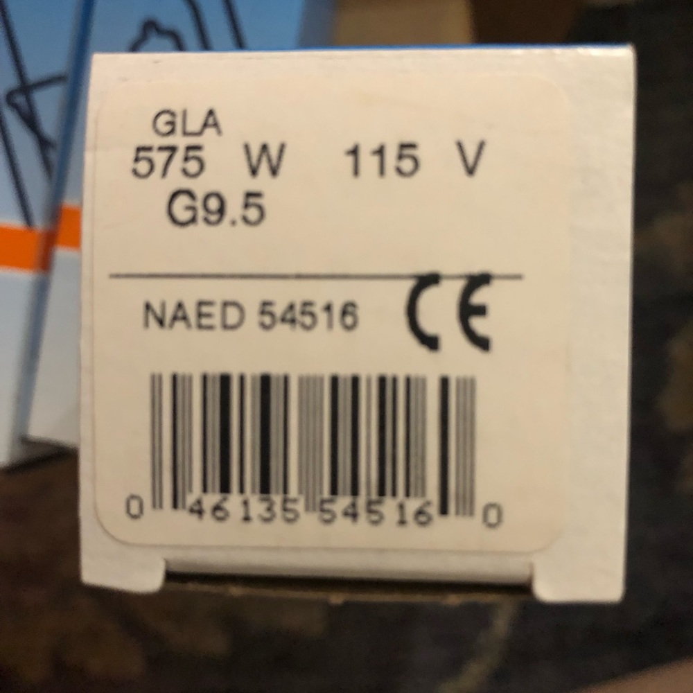 OSRAM GLA 575w Stage Lamps / BNWT / Altman- Strand